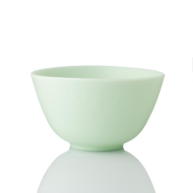 Silicone cosmetic bowl (color: green)